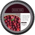 thumbnail image 1 of Tart Pan 10 Inch Tart Pan Carbon Steel Round Non-Stick Pan Quiche Pan with Removable Chassisor for Mousse Cakes, Kitchen Reusable Baking Tools (10 Inch), 1 of 6