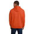 thumbnail image 3 of Wire Delight Men’s Hoodie, Heavy Blend Casual Pullover Hooded Sweatshirt with Pouch Pocket, Orange, 3XL, 3 of 5