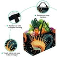 thumbnail image 3 of Sea Slug Large Capacity Foldable Reusable Oxford Cloth Laundry Basket - Multipurpose Tote Bag, Shopping Bag, Picnic Basket, 3 of 7