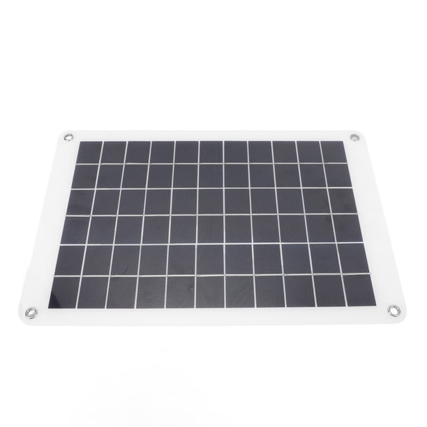 Kit De Panel Solar, Controlador De Carga Solar 15W Alta Eficiencia Fácil De Instalar 10A Policristalino Para RV