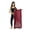 Maroon, variant on Chiffon Blend Long Stole Indian Women Dupatta Neck Scarves Chunni Gift For Her
