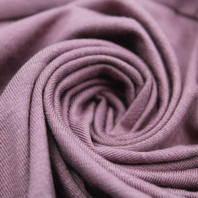 FREE SHIPPING!!! SAMPLE SWATCH Mauve Dusk Rayon Jersey Stretch Knit Fabric  - Medium Weight/ 180 GSM, DIY Projects