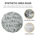 thumbnail image 3 of Soft Area Rug, Fluffy Round Rainbow Rugs Plush Non-Skid Indoor Fuzzy Accent Circle Faux Fur Rugs for Living Room Bedroom Nursery Kids Playroom Decor, 3 of 7