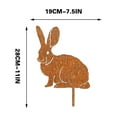 thumbnail image 4 of Clearance Vggrvlo Easter Outdoor Decor Yard Signs Outdoor Waterproof Easter Lawn Stakes for Garden Yard Party Decorations, 4 of 5