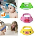 thumbnail image 2 of ZXCVWWE 3 Color Baby Shower Adjustable Hair Wash Hat For Kids Ear Protection Children Bathing U3V9 Shower Cove Shampoo Head, 2 of 8