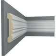 thumbnail image 5 of Ekena Millwork 4"H x 3/4"P x 94 1/2"L Victorian Chair Rail (2-Pack), 5 of 6