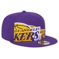 thumbnail image 3 of Men's New Era Purple Los Angeles Lakers Sport Night Team Shadow 9FIFTY Snapback Hat, 3 of 6