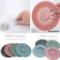 thumbnail image 4 of Bouchon de Vidange Réutilisable, Dos Adhésif pour Installation Rapide, Bouchon de Baignoire Anti-Fuite Design Multicolore, Thermo-Plastique-Cube Durable pour Longévité, Lot de 8, 4 of 8