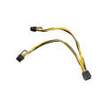 thumbnail image 3 of 24Pcs 8 Broches PCI-E à 2 PCI-E 8 (6 + 2) Broches Câble d'Alimentation, Répartiteur PCI Express Connecteur de Carte Graphique GPU Câble d'Alimentation, 3 of 9