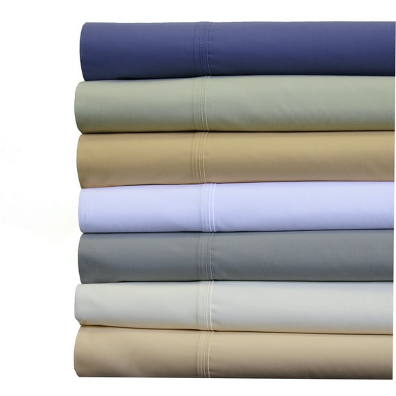 Abripedic Crisp Percale, Breathable Crispy Soft 22" Super Deep Pockets Percale Sheet Collection