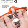 thumbnail image 6 of Bobasndm Cat Collar for Airtag Tracker, Reflective GPS Cat Collar with Luminous Holder, Cat Tracker Collars with Safety Elastic Band for Cats, Kittens and Puppies 9-13 Inch, 6 of 8