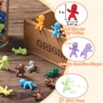 thumbnail image 3 of Zyflsq 120 Mini Bebés De Plástico 12 Colores Pequeñas Figuras De Bebés De Plástico 1 Pulgada Mardi Gras King Cake Babies Bulk Fun Tiny Babies Para King Cake Y Cubitos De Hielo Juego De Baby Shower, 3 of 5