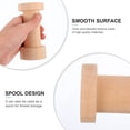 thumbnail image 2 of MasteelfCA 2Pcs Wood Yarn Holder Sewing Spools Holder Thread Holder Wooden Thread Spools Sewing Thread Spools, 2 of 8