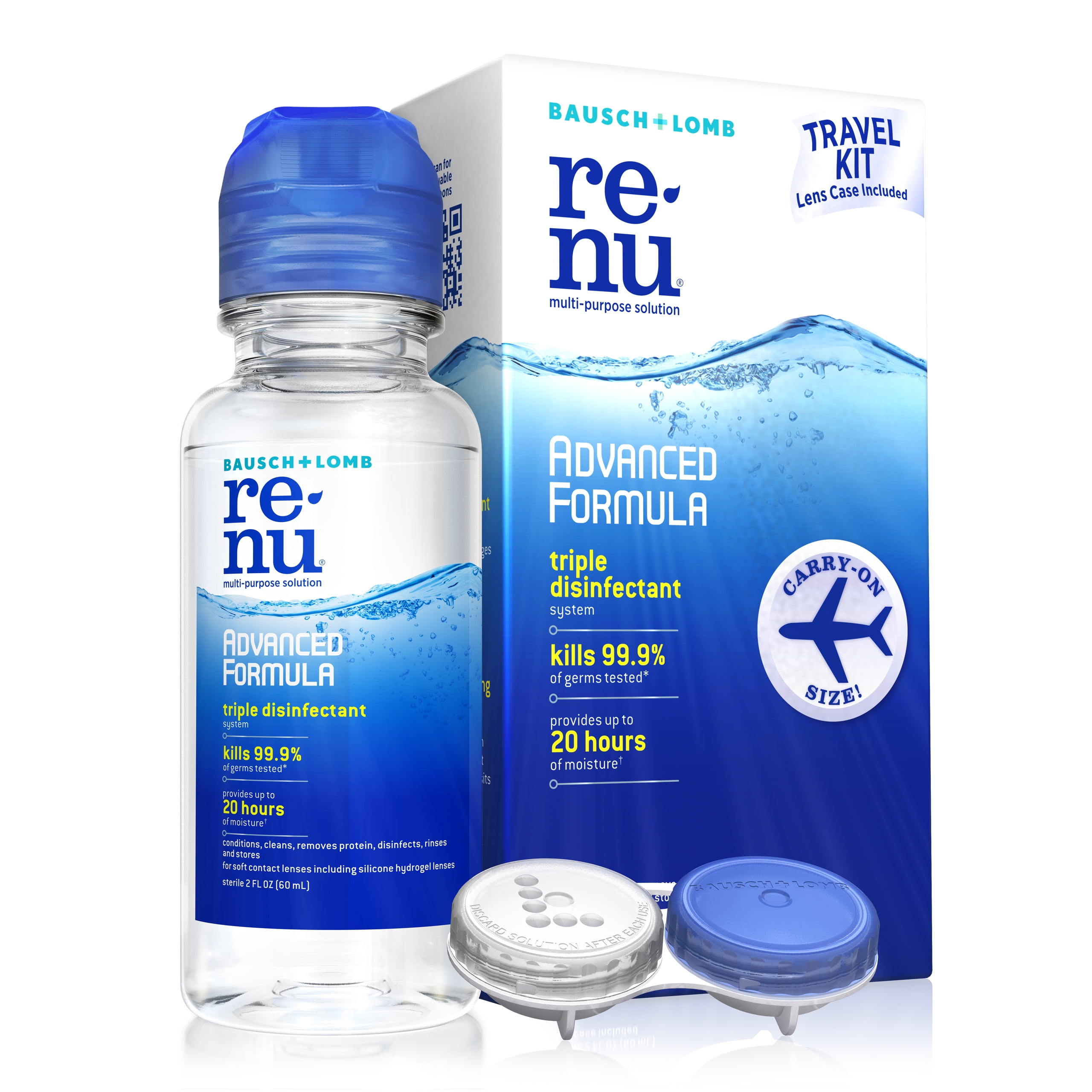 Renu Contact Lens Solution, Advanced Formula Triple Disinfectant