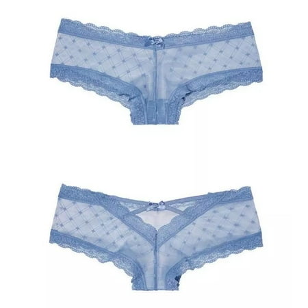 

LoyisViDion Women S Lace Panties T Back Lingerie Soft Comfortable Elegant Nightwear Green XL