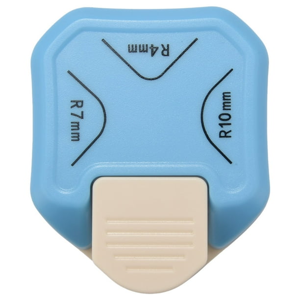 Symkmb 2 Pieces Corner Cutter 3 in 1 Corner Paper Punch Rounder Tag