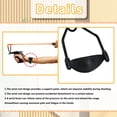 thumbnail image 5 of Clianle Black Alloy Hunting Slingshot with Adjustable Wrist Rest Length Catapult, 5 of 10