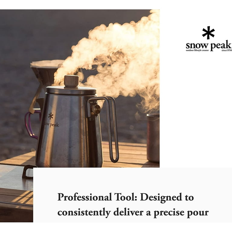 Snow Peak Field Barista Kettle CS-115 - Walmart.com