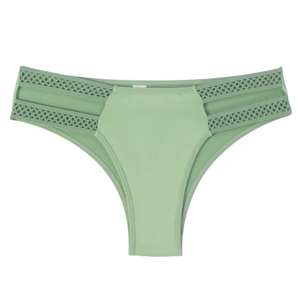 Gibobby Ropa Interior Elástica para Mujer Tanga de leopardo para mujer, Sexy, caliente, cinturón ajustable, cintura , nueva ropa interior(Verde, XS)
