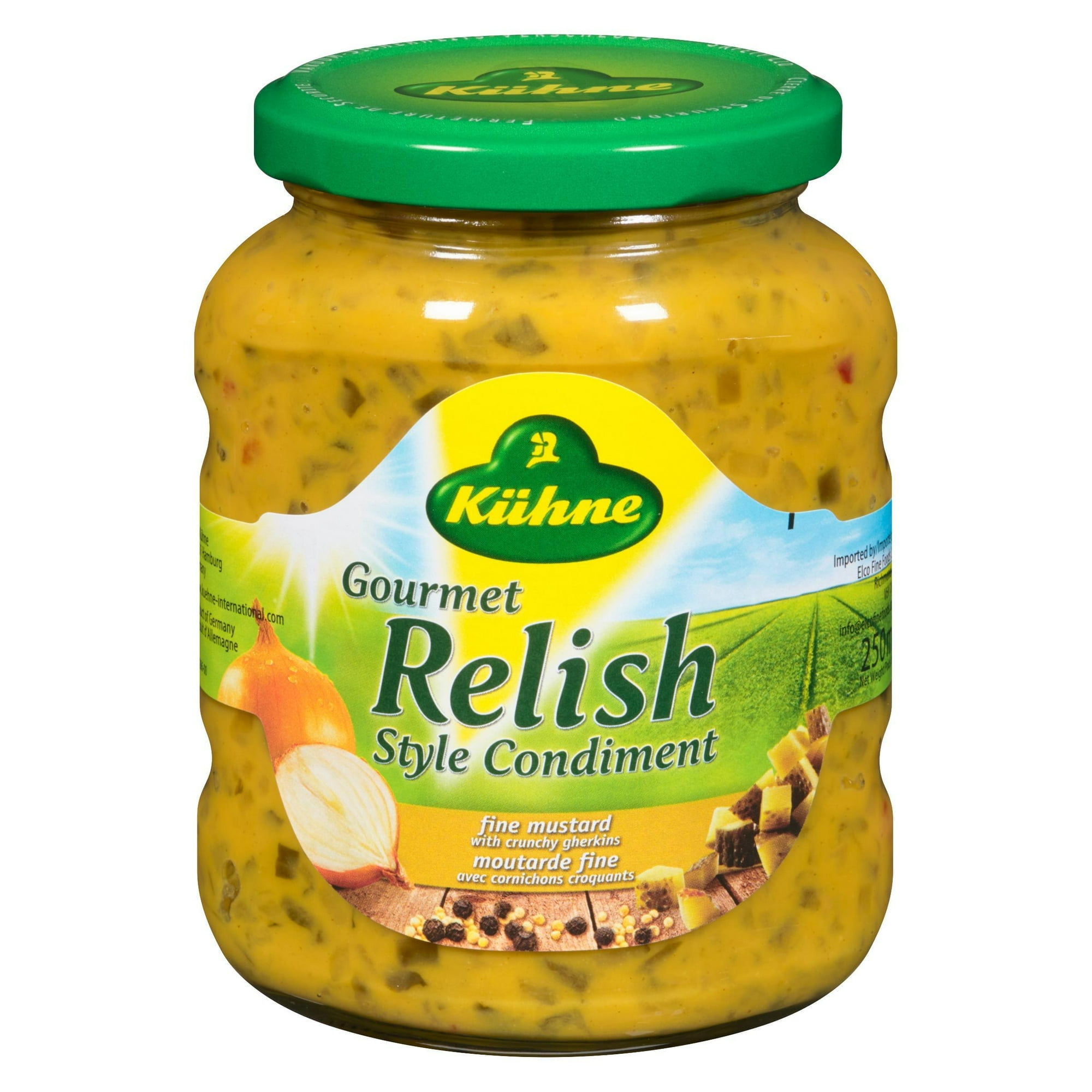 Kuhne Relish à la moutarde préparée - 250ml