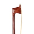 thumbnail image 2 of Arco de violín de tamaño completo 1/4 accesorios de repuesto de madera de Brasil para, 2 of 8