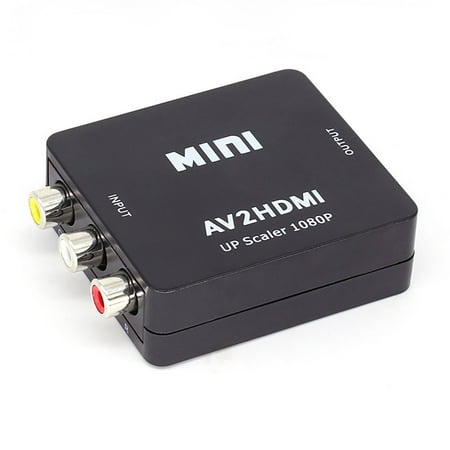 Av2hdmi Composite Av Cvbs 3rca To Hdmi 1080p Converter Adapter Video Upscaler Hd Walmart Canada