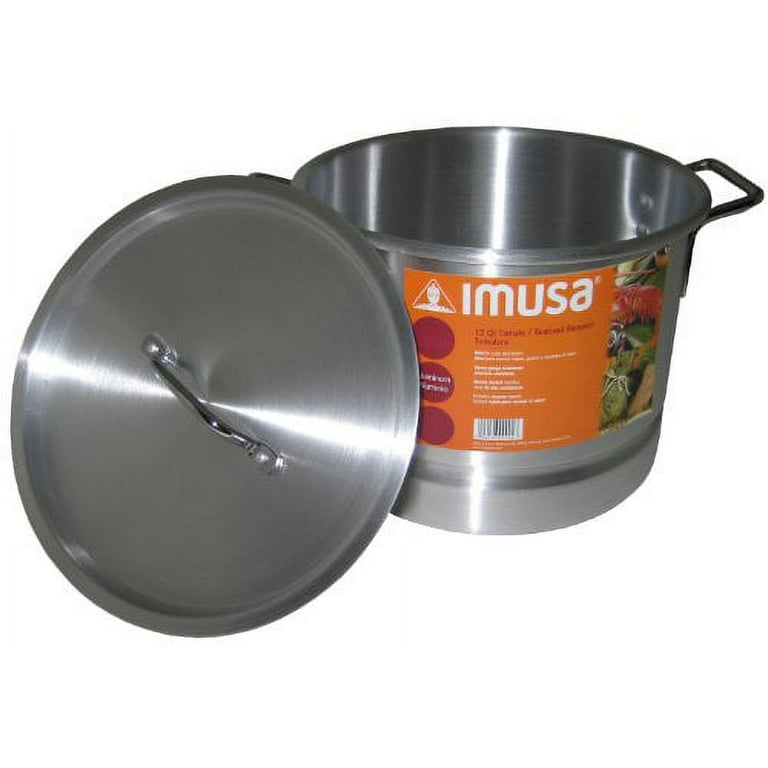 Imusa Aluminum Steamer Pot 12-Quart 