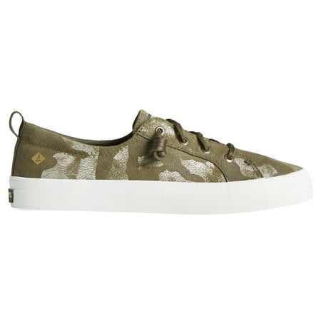 

Sperry Womens Crest Vibe Metallic Camo Lace Up Athletic Sneakers Casual Sh