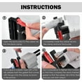 thumbnail image 3 of Toothpaste Tube Glue Gun, Tube Squeezing Machine Dispenser Glue Gun, 704 Universal Manual Glue Gun Extruder for Toothpaste Cream Adhesive, 3 of 7
