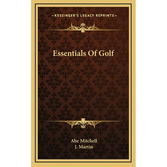 Essentials Of Golf, (Hardcover)