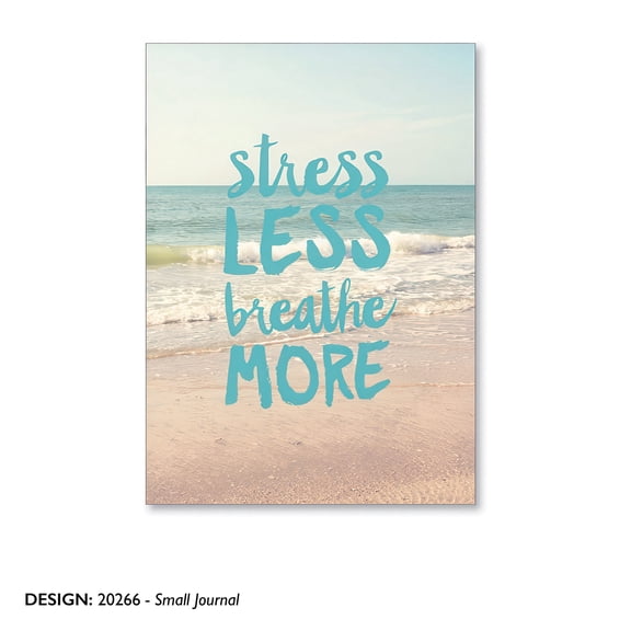 Viabella Stress Less Standard Journals, Multicolor, 4 x 5, 100 Pages, 4 Count, 4 Pack