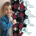 thumbnail image 3 of Pioneer Flower Floral Print Pattern Teens Curtains,Teens Insulated Curtains Set Of 2,Bedroom Essentials,Toddler Room Decor 42"x54", 3 of 4