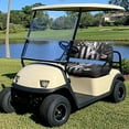 thumbnail image 2 of POLERO Silver Eagle USA Flag Golf Cart Seat Protector Easy to Install Ezgo Txt Front and Back Seat Cushion Cover for Golf Cart Decorations All Seasons, 2 of 8