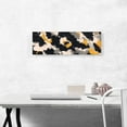 thumbnail image 2 of ARTCANVAS Yellow Black Tan Camouflage Pattern Panoramic Canvas Art Print - Size: 36" x 12" (0.75" Deep), 2 of 9