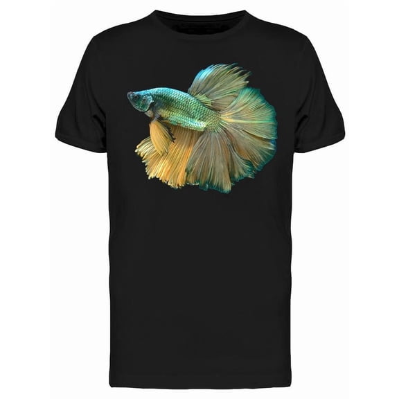 Glod Betta Fish Tee Men's -Image by Shutterstock