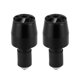 thumbnail image 1 of Tapones de manillar extremo 7/8' 22mm para motocicleta Universal Negro Unique Bargains, 1 of 6