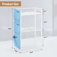 thumbnail image 2 of Bathroom Storage Rack - White, 2 of 5