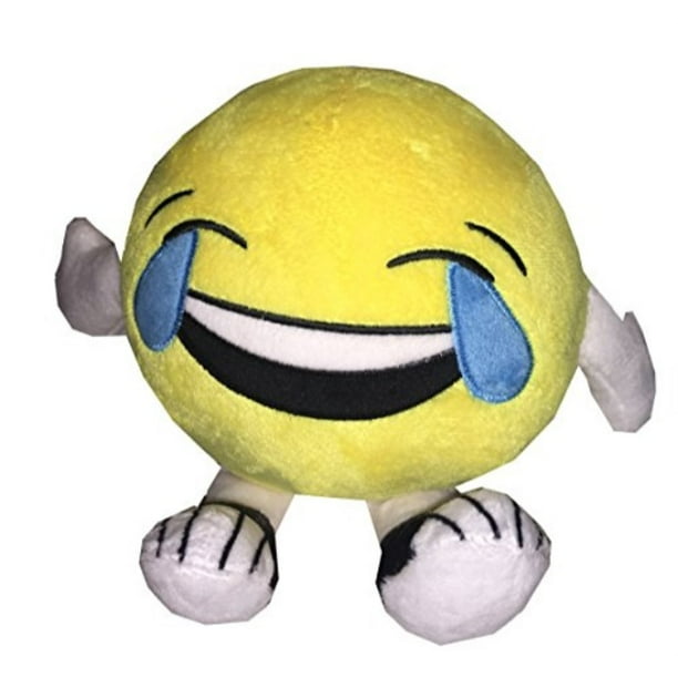 Emoji Expressions Crying Laughing Plush Toy (1ct)