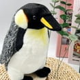 thumbnail image 5 of Simulation animal doll penguin doll tiger lion leopard plush toy, 5 of 5