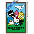thumbnail image 3 of Hello Kitty and Friends: 21 Core - Standing Wall Poster, 14.725" x 22.375" Framed, 3 of 5