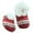 Brick Red, variant on GDREDA Ladies Floor Socks Non- Knitted Coral Warm Solid Color Everyday Comfort Classic Foundation Wear Green,One Size