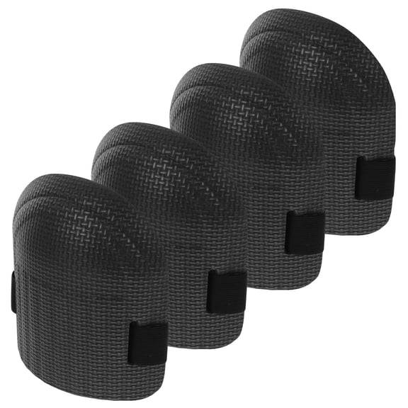 OUNONA 4Pcs Garden Knee Pads Elastic Band Design Plastic Knee Guards for Work