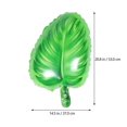 thumbnail image 4 of MesaSe Ornement 10 Pcs Ballons Verts en Forme de Monstera pour Extérieur Film Aluminium Enfant, 4 of 6