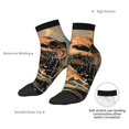 thumbnail image 6 of Naloa Playful Otter Tropical Beach Ankle Socks for Women Non Slip Socks No Show Socks Classic Low Cut Casual Socks Casual Socks, 6 of 7