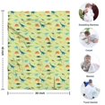thumbnail image 4 of Colorful Cartoon Dinosaurs Plants Pattern Blanket,Comfortable Soft Lamb Wool Throw Blanket,All Season,Warm Lightweight Blankets for Sofa Bed Couch Living Room Chair,30"x40", 4 of 4