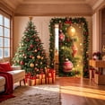 thumbnail image 5 of Custom Printed Door Curtains Fabric Hanging Tapestry For Home And Room Divider Privacy Screen, 5 of 5