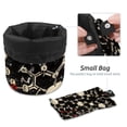 thumbnail image 4 of PhooArto Drawstring Cosmetic Bag, Barrel Shaped Portable Travel Makeup Bags, Cute Chemistry Equation Pattern Large Capacity Waterproof Multifunctional Bucket Toiletry Bag, 4 of 6