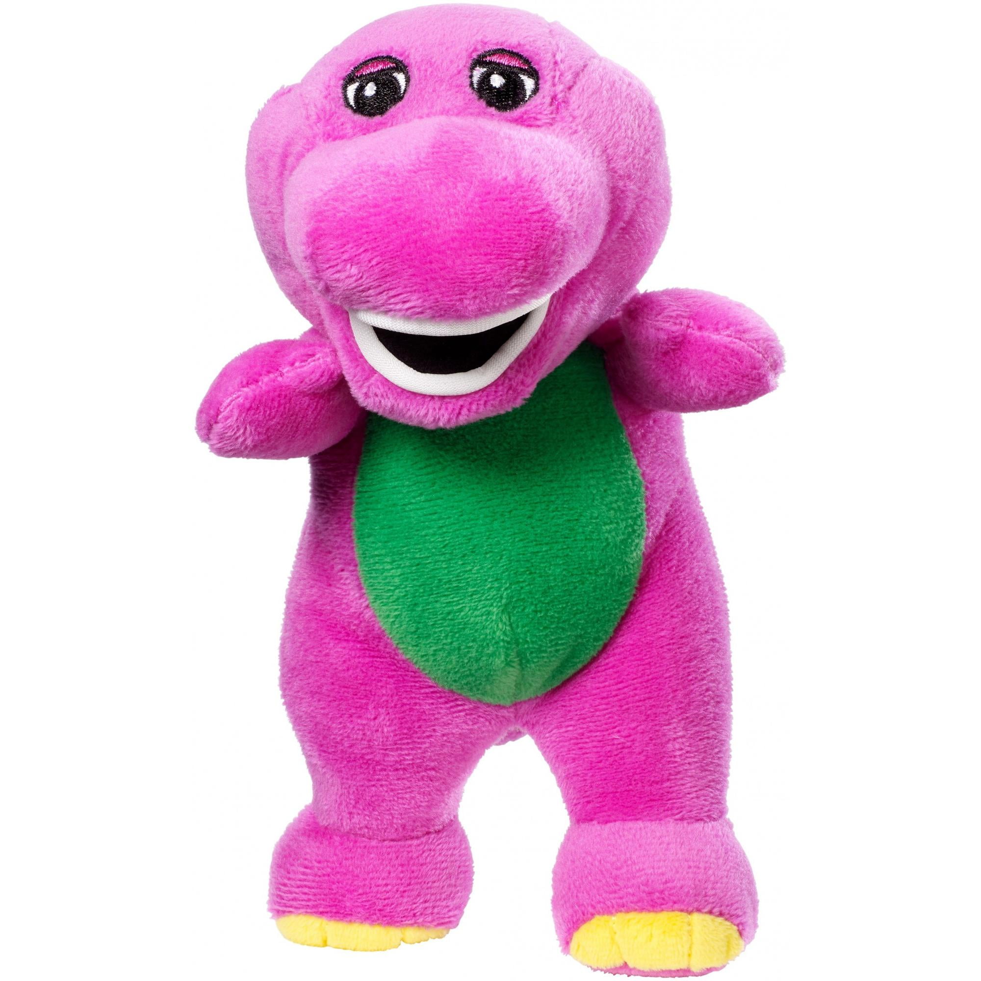 Purple Dinosaur Plush Figure 