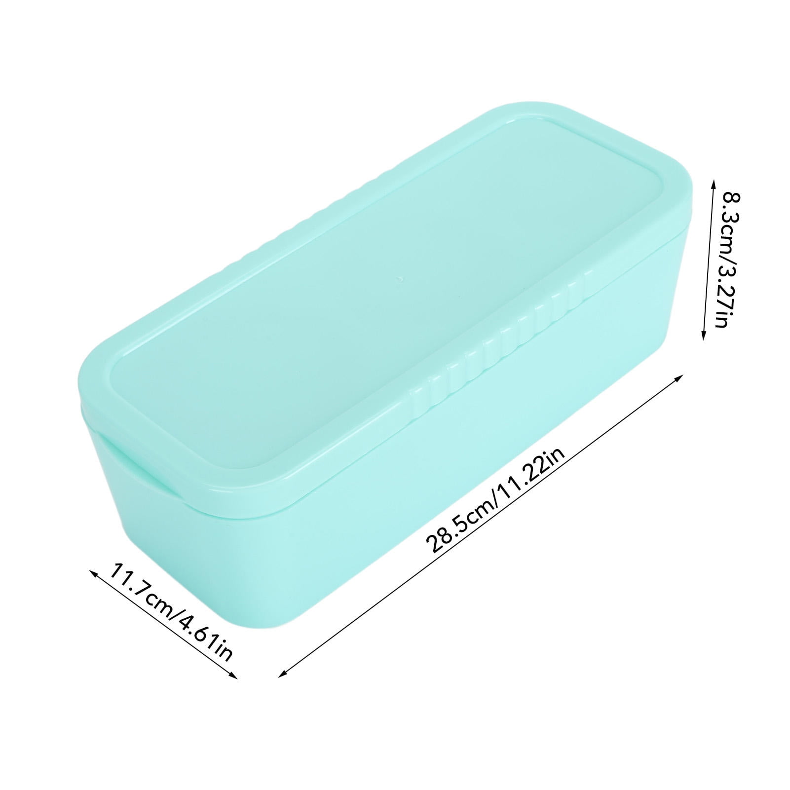 Suodoka Eco‑Friendly Silicone Ice Cube Tray – 3‑Size Cylindrical Cubes with Lid & Bin for Freezer, Coffee & Cocktail