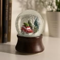 thumbnail image 6 of Ashfield & Harkness Red Truck Special Delivery Decorative Wind Up Music Box Gifts Snow Globe with LED battery operated light, 6 of 10